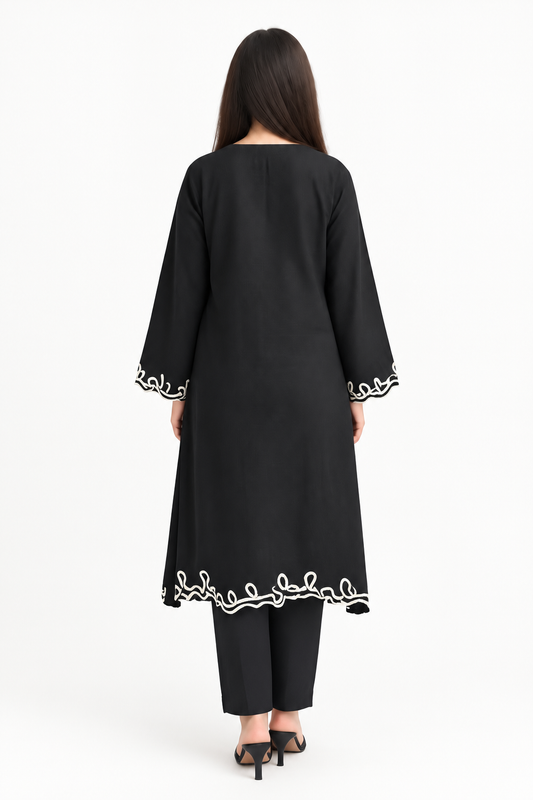Black 2-Piece Winter Suit
