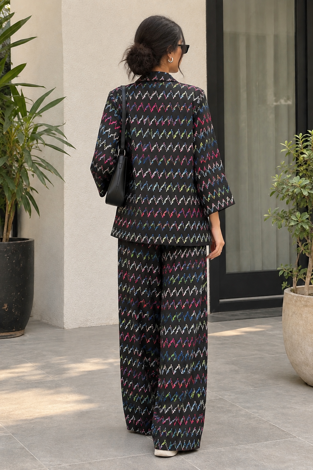 Zigzag Print Co-ord Set