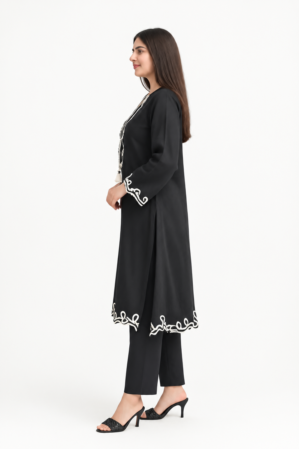 Black 2-Piece Winter Suit