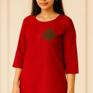 Crimson Bloom Co-Ord Set
